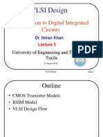 VLSI Design: Introduction To Digital Integrated Circuits