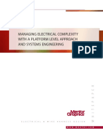 Managing Electrical Complexity With A Platform Level Approach and Systems Engineering