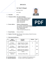 9.12.15-Dr. Vinod Rangari Biodata