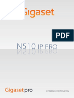 Gigaset N510 IP PRO User Manual