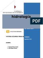 Tutoria de Hidrologia