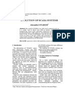 Evolutions of Scada System