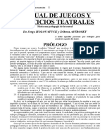 Manual de Juegos y Ejercicios Teatrales 