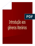 Gêneros Literários