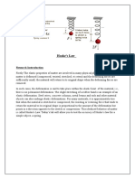 Hooke's Law Lab Report