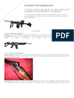 Armas de Fuego y Su Clasificación