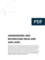 Harmonizing and Reconciling Drug and AIDS Law