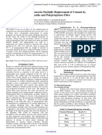 Behaviour of Concrete Partially Replacement of Cement by Steatite and Polypropylene Fibre