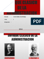 Enfoque Clasico de La Administracion