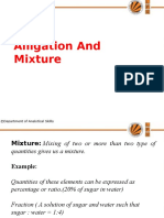 Alligation and Mixture - Lecture