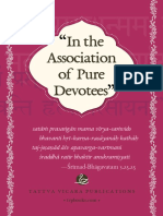 In The Association of Pure Devotees