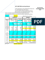 This Spreadsheet Calculates The Mass Flow or The Downstream Pressure For Isothermal and For Adiabatic Compressible Flow With Macros