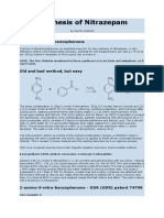 Synthesis of Nitrazepam