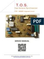 TOS M087B1 Service Manual