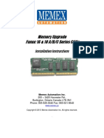 M100741H MAI Memex Memory Upgrade For Fanuc 16 182