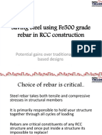 8962saving Steel Using Fe500 Grade Rebar