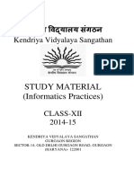 Study Material XII IP