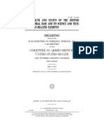 Senate Hearing, 112TH Congress - The Health and Status of The Defense Industrial Base and Its Science and Technology-Related Elements