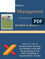 Fourth Edition: Cost Management