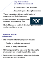 CH 50 PPT Intro To Ecology and Biosphere