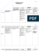 Planificación Anual 6° Secundaria Inglés