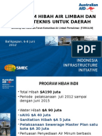 Program Hibah Air Limbah Dan Bantuan Teknis Untuk Daerah: Balikpapan, 6-8 Juni 2012