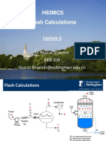 H83MCS Flash Calculations: DR Nusrat Sharmin SEB 339 Nusrat - Sharmin@nottingham - Edu.cn