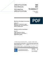 IEC 60034-17 - Rotating Electrical Machines - Cage Induction Motors When Fed From Converters - Ap PDF