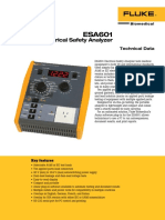 Fluke ESA601 Eng B W