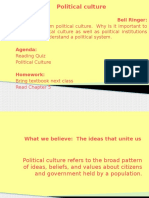 American Political Culture - Chapter 4