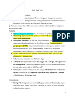 Study Guide T2 BioChem2