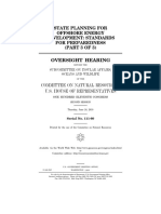 House Hearing, 111TH Congress - State Planning For Offshore Energy Development: Standards For Preparedness (Part 3 of 3)