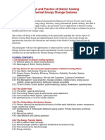 Design and Practice of District Cooling