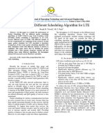 Comparison of Different Scheduling Algorithm For LTE