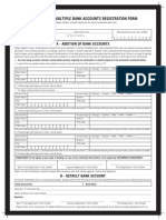 Multiple Bank Accounts Registration Form