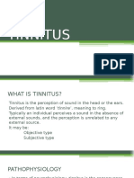 Tinnitus