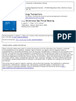 A Bi - Directional Gas Thrust Bearing