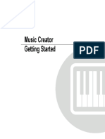 Music Creator 5 Getting Started