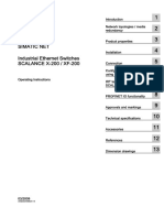 Switche Zarzadzalne SCALANCE X-200 PDF