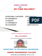 "Boiler Tube Failures": Project Report