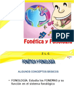 Fonetica y Fonologia - Ce-Pre 2015