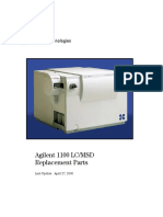 Agilent 1100 LC-MSD Replacement Parts PDF