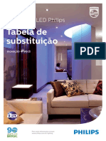 Tabela de Substituicao Lampadas Led Philips