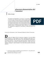 Garrigós, A. - Algunos Placeres Elementales Del Oficio de Maestro