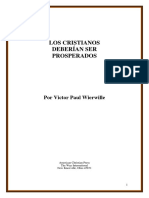 Los Cristianos Deberian Ser Prosperados. V.P. Wierwille