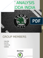 Swot Analysis of Skoda India