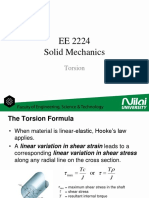 EE2224 - Solid Mechanics - Torsion