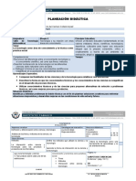 Planeación Taller de Tecnologia Informática 1