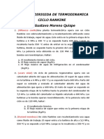 Practica Dirigida de Termodinamica - Piura - Cico Rankine