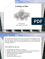 Topic 6 - Pile Footing